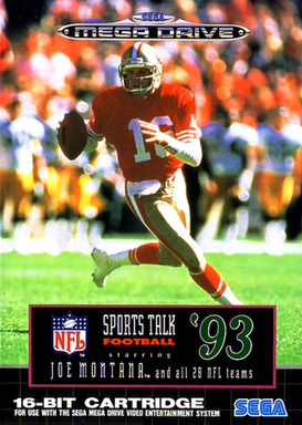Nfl Sports Talk Football '93 Starring Joe Montana