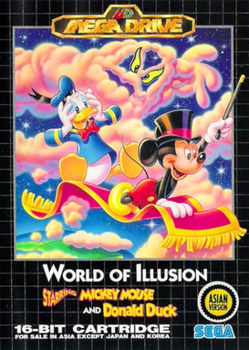 World Of Illusion Starring Mickey Mouse And Donald Duck