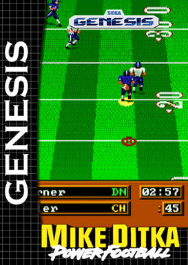 Mike Ditka Power Football