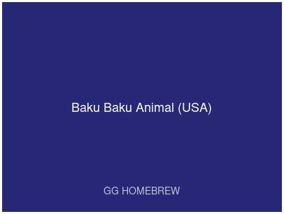 Baku Baku Animal