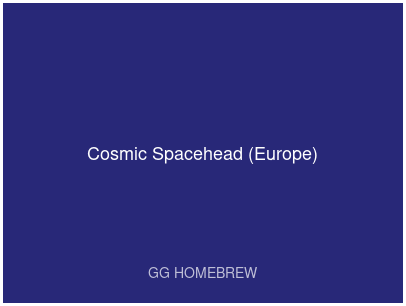 Cosmic Spacehead