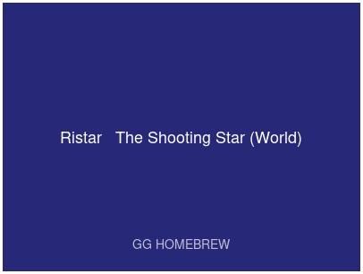 Ristar - The Shooting Star