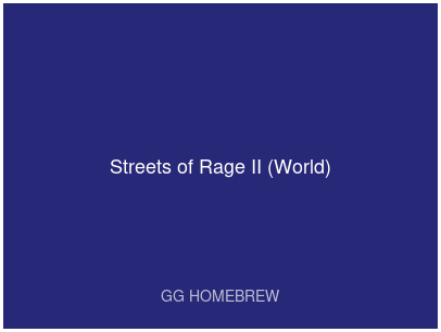 Streets of Rage II