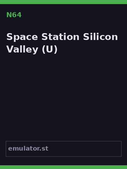 Space Station Silicon Valley