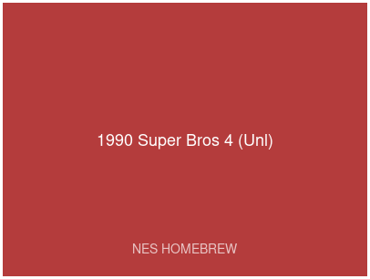 1990 Super Bros 4