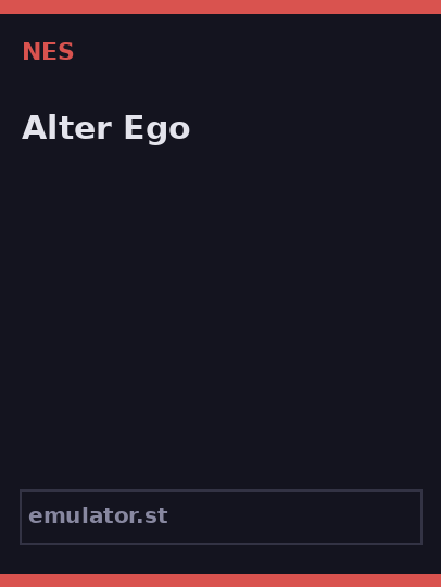 Alter Ego