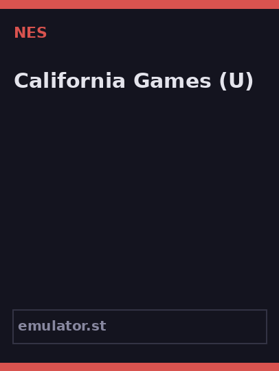 California Games