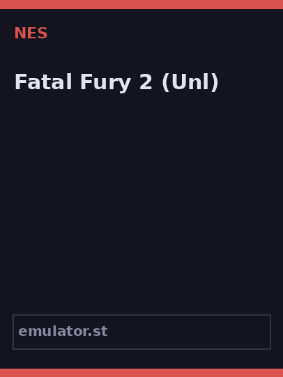 Fatal Fury 2