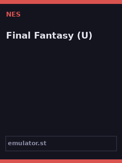 Final Fantasy