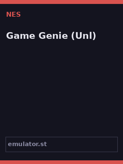 Game Genie
