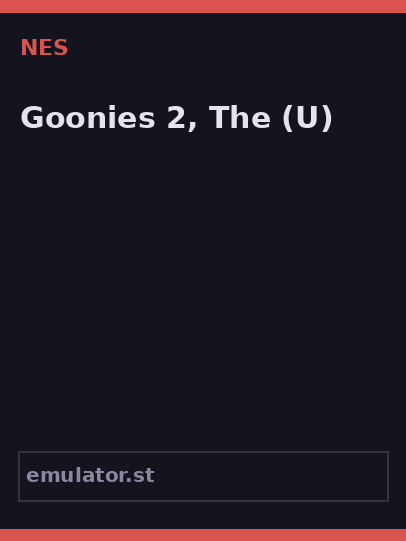 Goonies 2, The