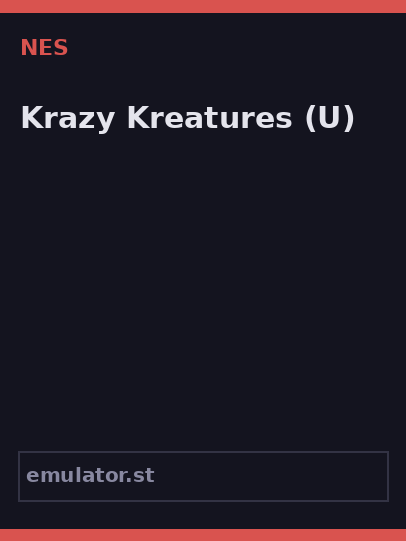 Krazy Kreatures
