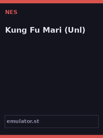 Kung Fu Mari