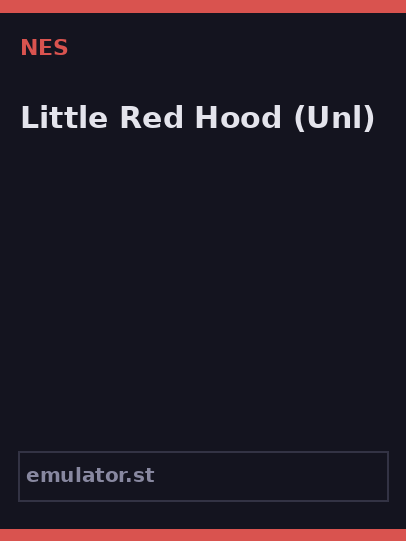 Little Red Hood