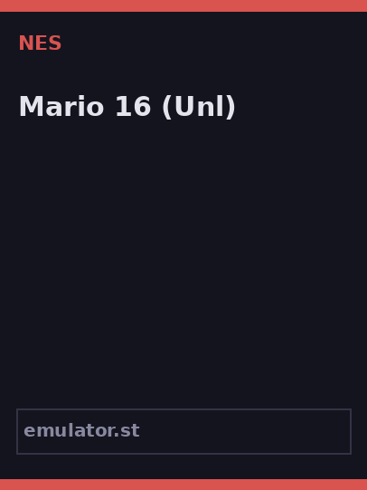 Mario 16
