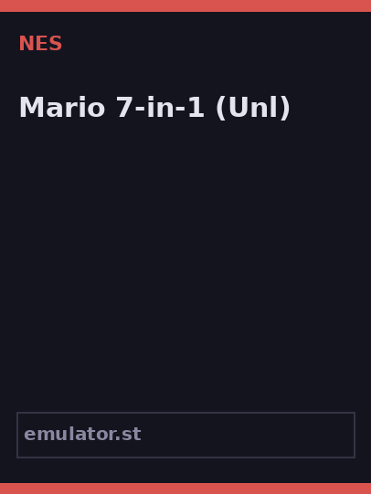 Mario 7-in-1