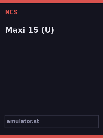 Maxi 15