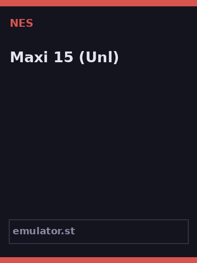 Maxi 15