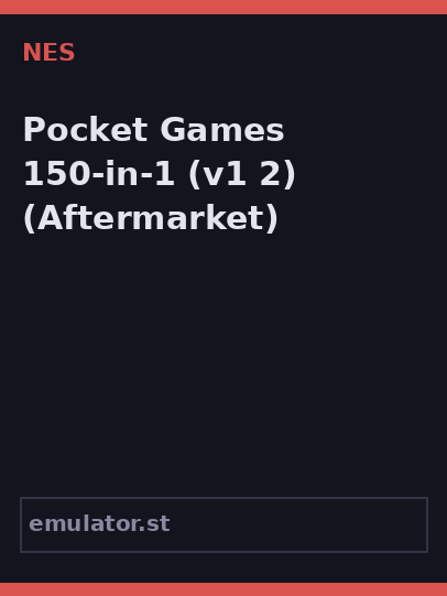 Pocket Games 150-in-1