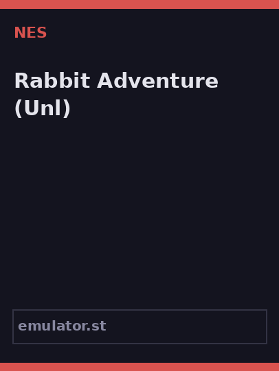 Rabbit Adventure