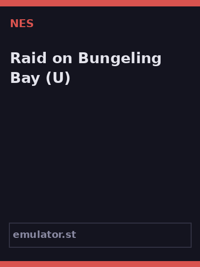 Raid On Bungeling Bay