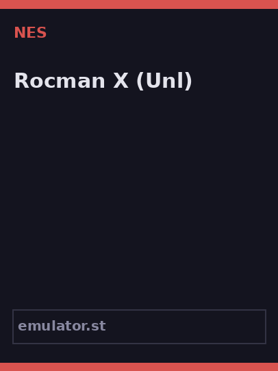 Rocman X