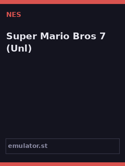 Super Mario Bros 7