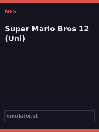 Super Mario Bros. 12