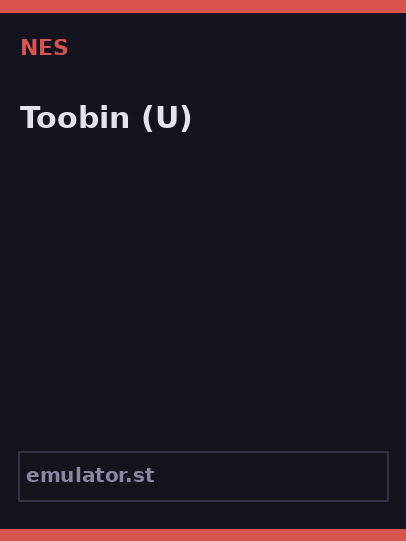 Toobin'