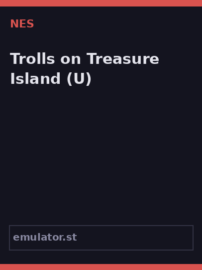 Trolls On Treasure Island
