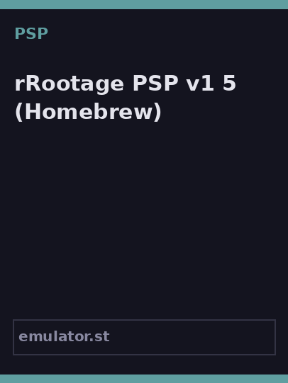 rRootage PSP v1.5
