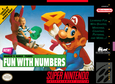 Mario's Early Years - Fun With Numbers
