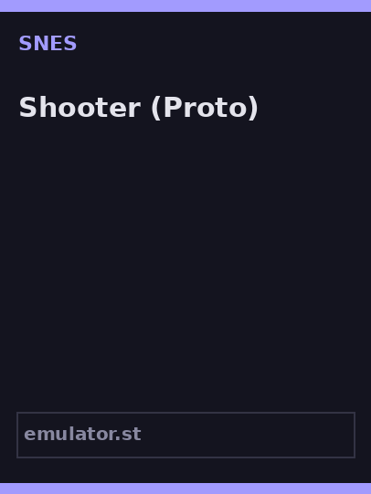 Shooter