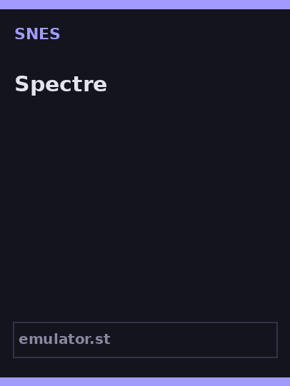 Spectre