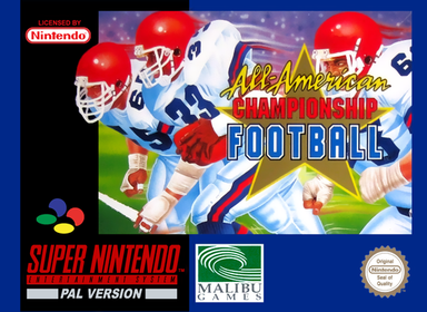 All-american Championship Football