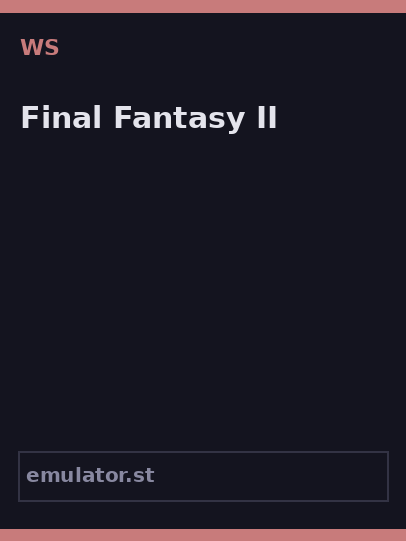 Final Fantasy II