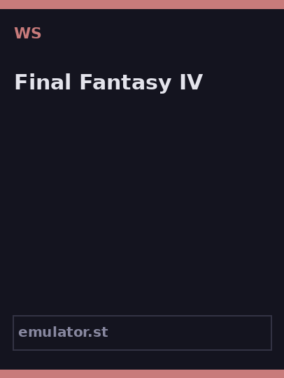 Final Fantasy IV