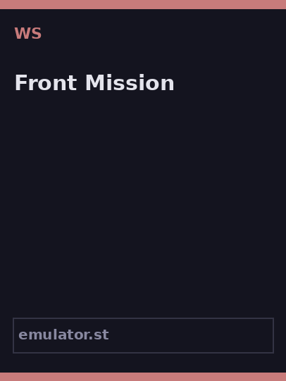 Front Mission