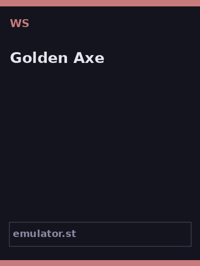 Golden Axe