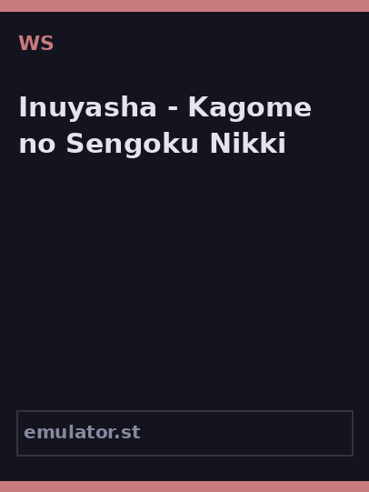 Inuyasha - Kagome no Sengoku Nikki