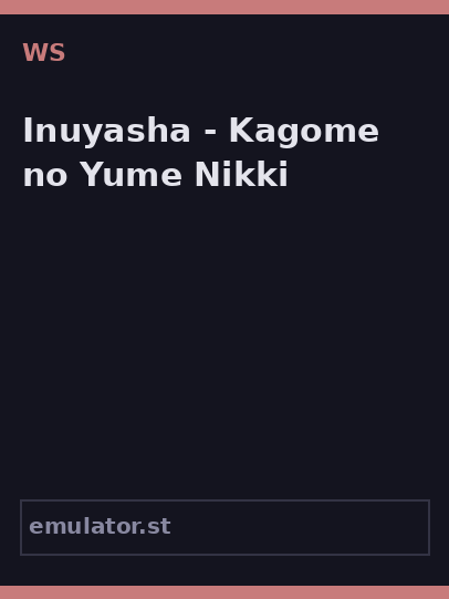 Inuyasha - Kagome no Yume Nikki