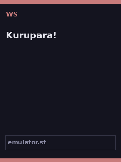 Kurupara!