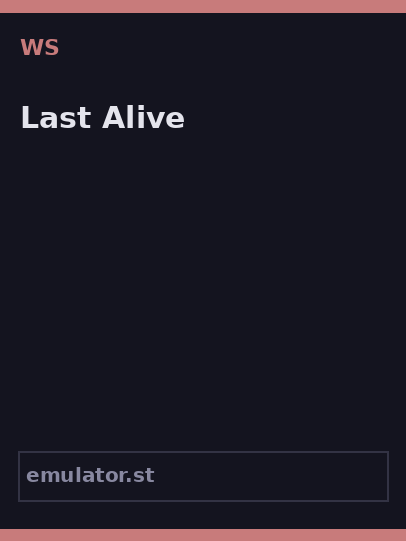 Last Alive