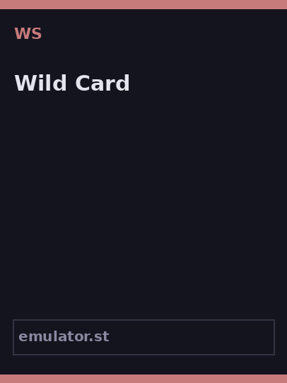 Wild Card